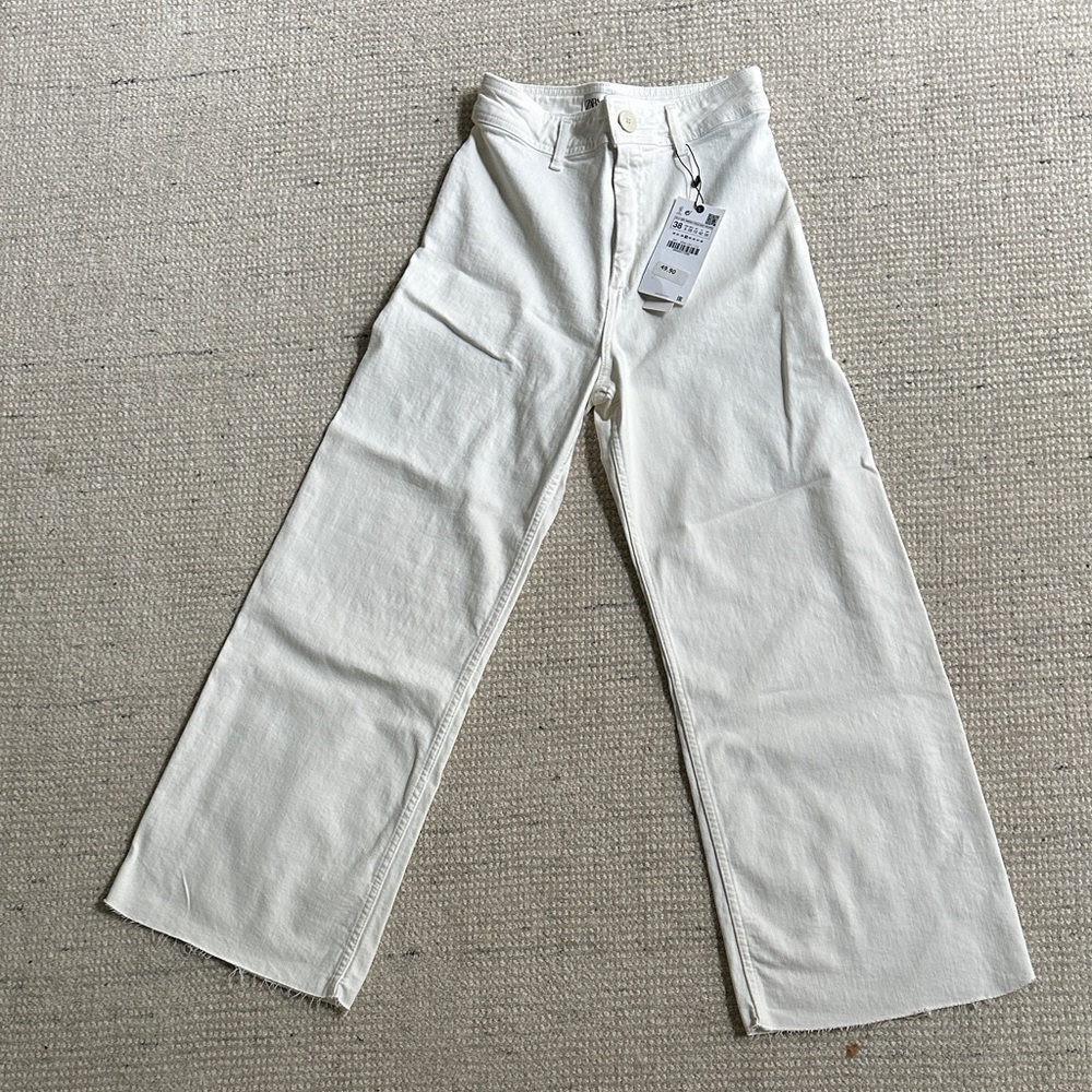 Women’s White Denim Pants